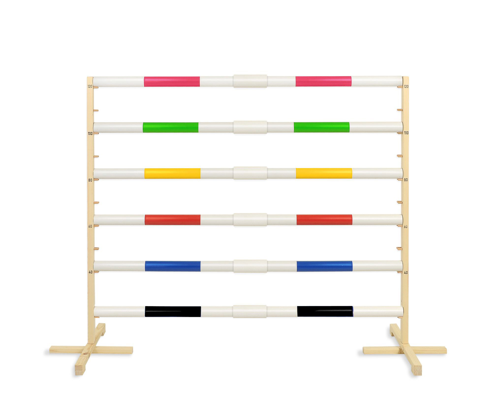 Hüppetakistus kepphobusele, kollane 160 cm - Pilt 5