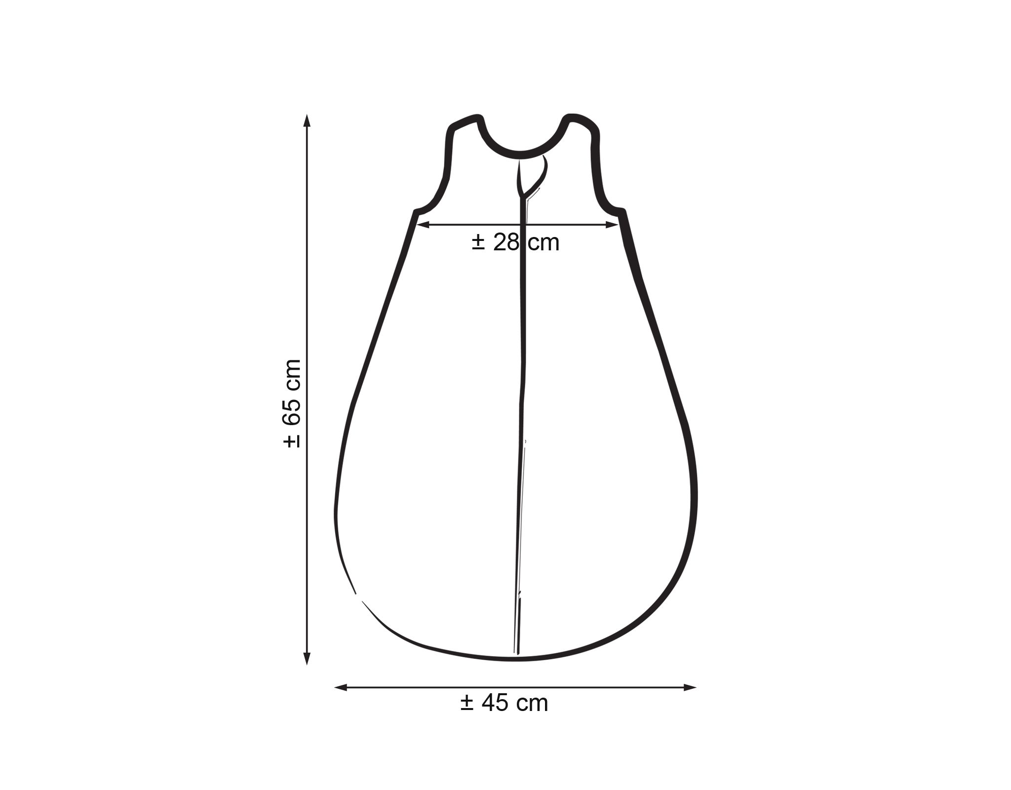 Musliinist beebi magamiskott 0–6 kuud, TOG 1.0 - Pilt 7
