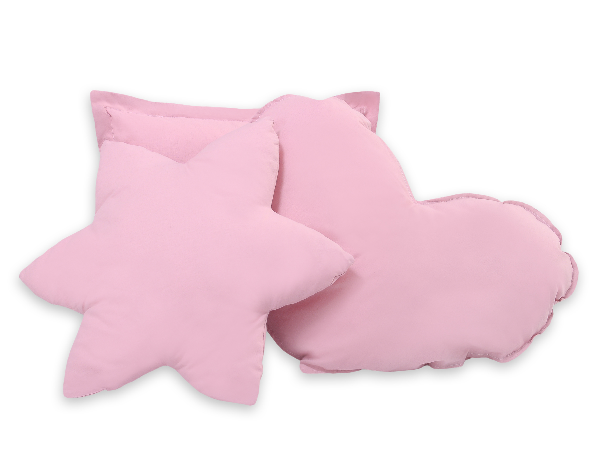 Tipitelgi patjade komplekt, 3 tk – roosa